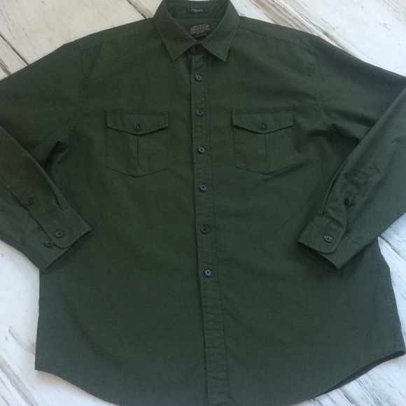 Pendleton Mens Forester Shirt Green 